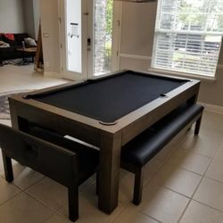 Modern Dining Pool Table