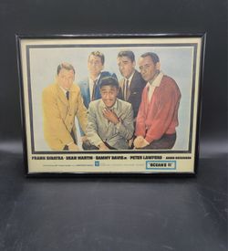 OCEAN'S 11 ORIGINAL 1960 LOBBY CARD RAT PACK FRANK SINATRA SAMMY DAVIS JR