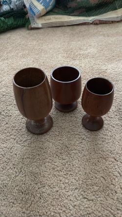 Wooden Wine Glasses