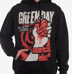 NWT Green Day American idiot lyrics hoodie