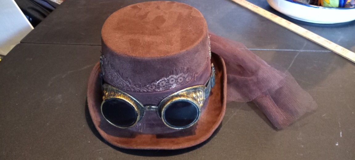 Women's Steampunk Top Hat