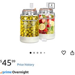 1 Gal Fermentation Jars w/ Airlocks-NEW!