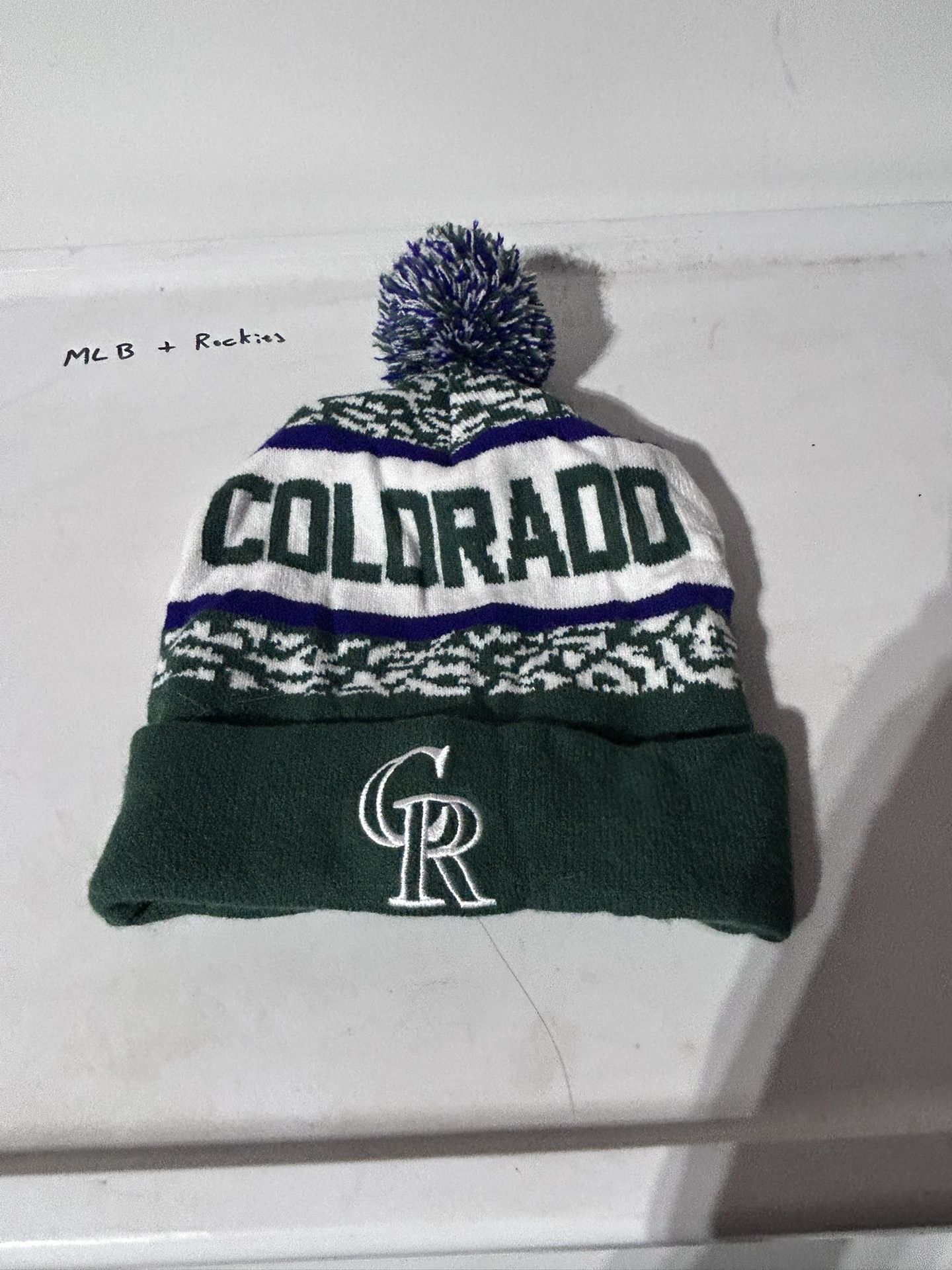 Colorado Rockies City Connect Winter 5280 Beanie Hat