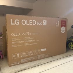 77 “ LG Smart 4K Tandem OLED HDR MLA  77G5 G5 165HZ TV