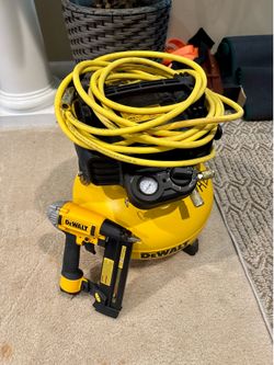 DEWALT Pancake Compressor Combo Kit w/ Pneumatic Nailer $225 OBO