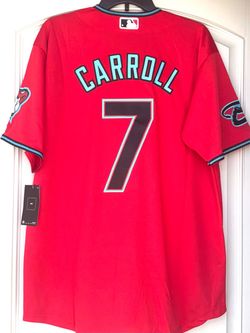 MEDIUM + LARGE - DBACKS #7 CORBIN CARROLL JERSEY
