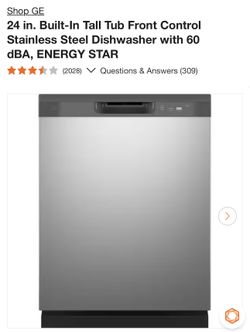 NEW GE DISHWASHER