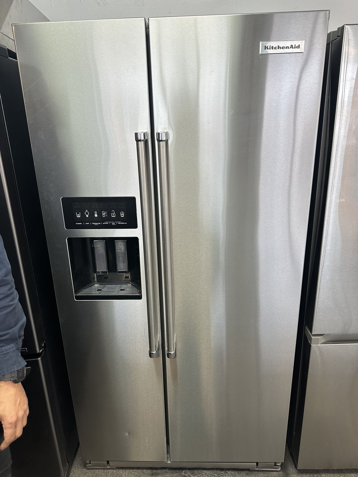  Side Refrigerator in Stainless  55% OFF