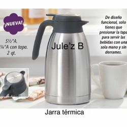 Princess House Jarra  Térmica Nueva En Su Caja 