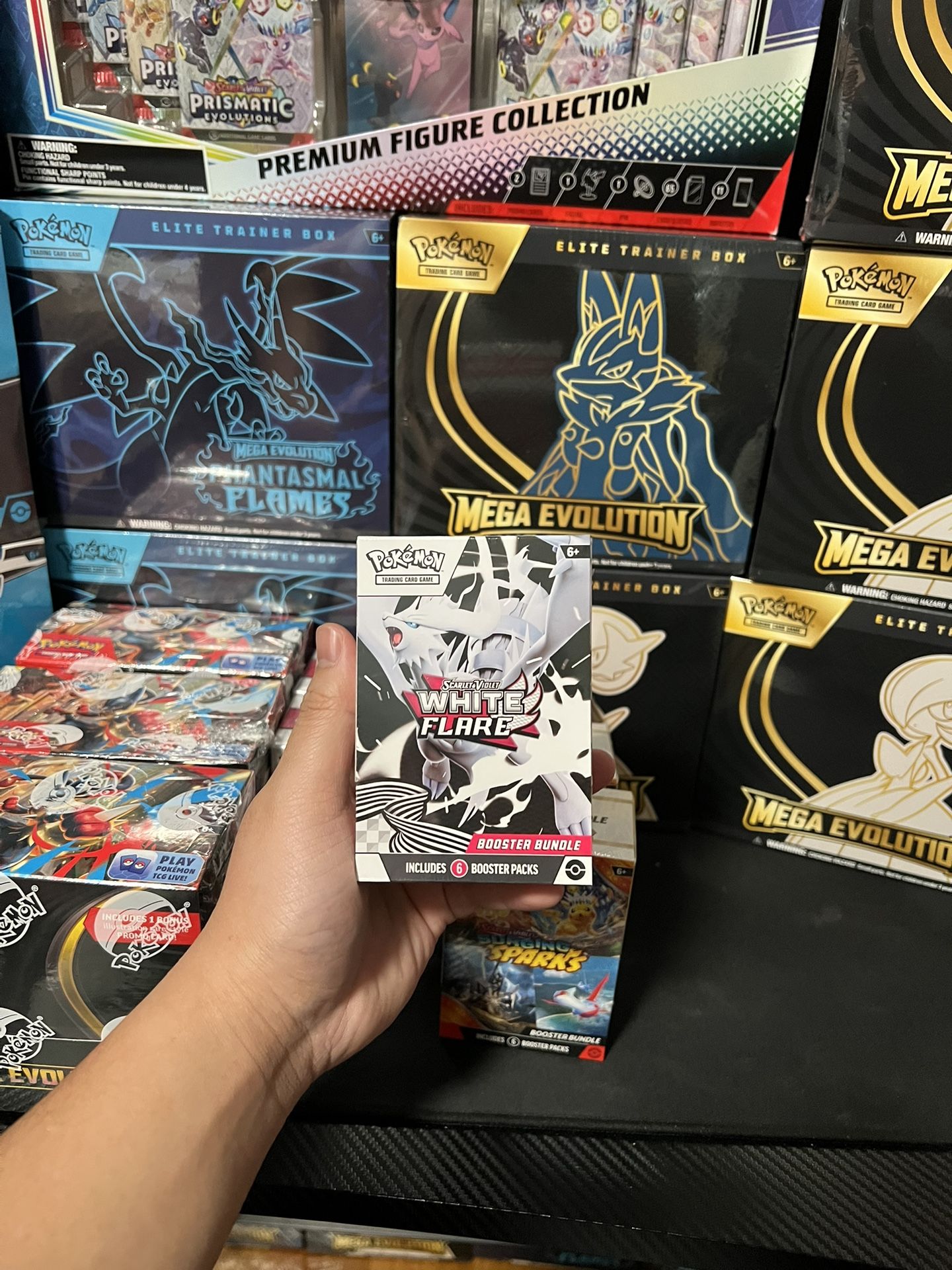 White Flare Booster Bundle