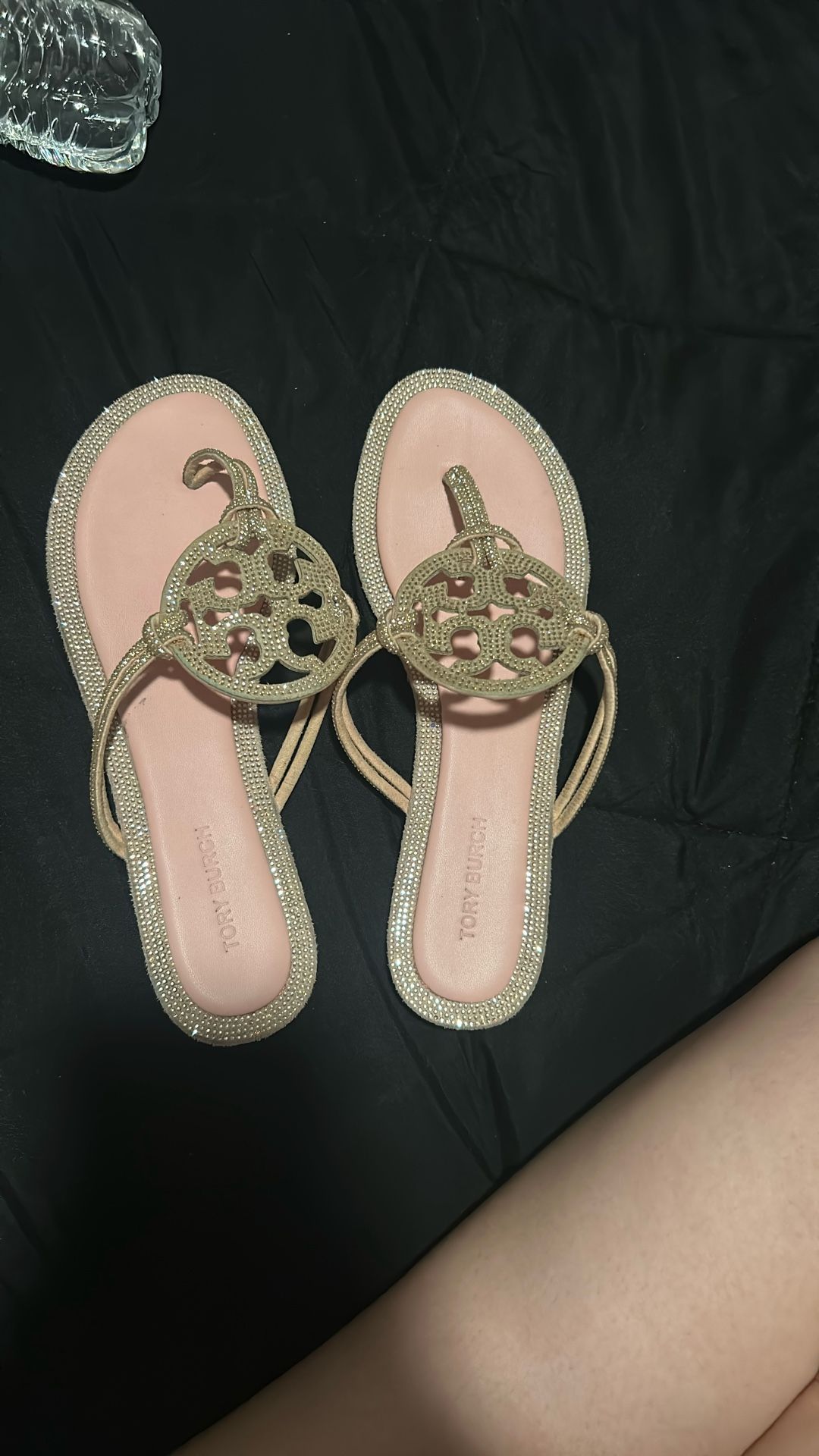 Pink Tory Burch Miller Knotted Sandal