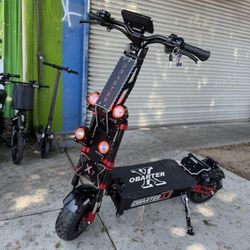 Obarter X7 8000W 14inch Fat Tire Electric Scooter wtih Removeable battery e scooter  EU & US Stock / 14inch Fat tire / Removeable Battery / Obarter X7