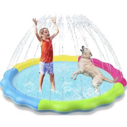 Brand new Kids Dog Splash Pad Sprinkler 