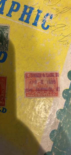 Antique Post USA Stamps