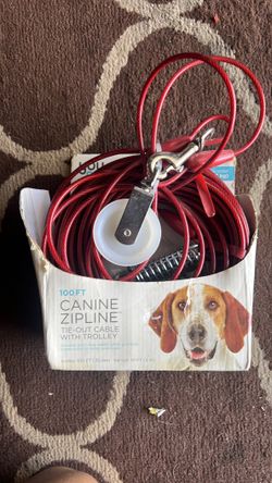 Canine zip line