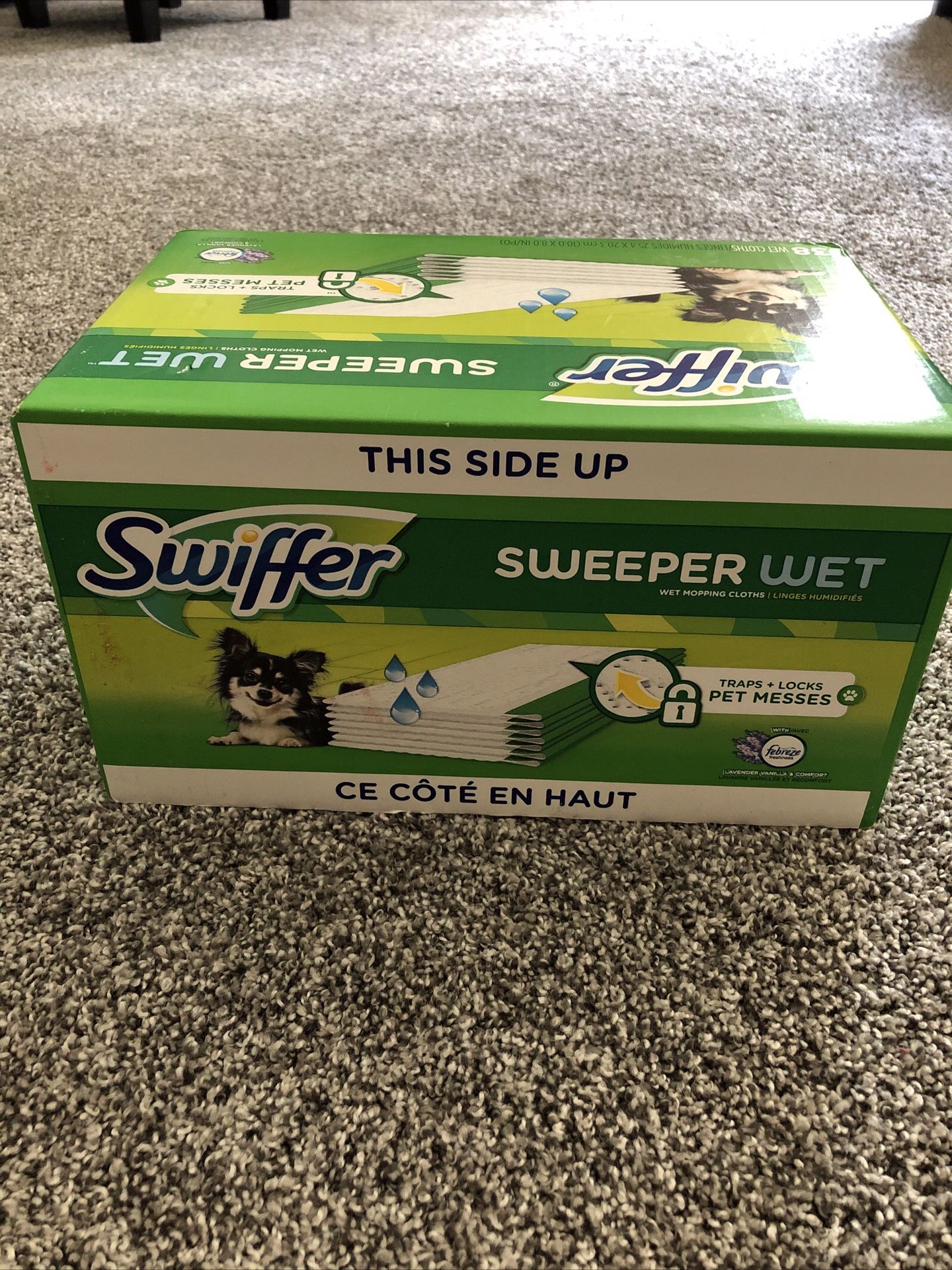 Swiffer Sweeper Wet - 38 Count Refills, Febreeze - NEW