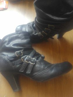 Black boots
