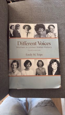 Different Voices Women In The United States 4th Edition By Emily M. Teipe