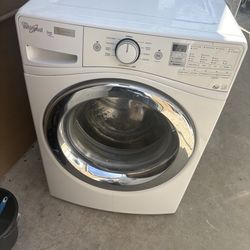 Whirlpool duet stackable washer and gas dryer