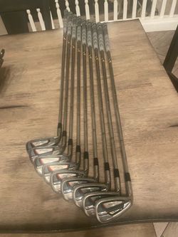 LH Titleist AP1 714 Iron Set 4-PW + 48° + 52° | X100 | Midsize Grips | Original Owner