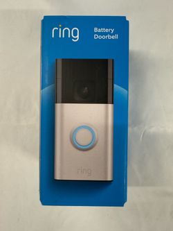 NEW Ring Battery Doorbell (Latest Model)  – WiFi Video Doorbell