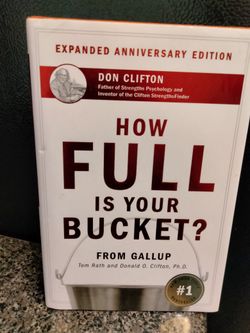 "How Full Is Your Bucket" Hardback Book