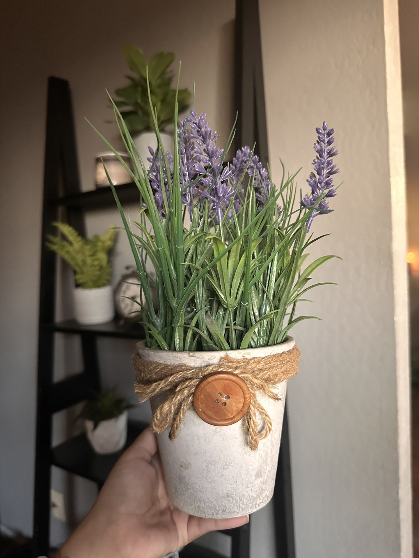 Lavender Plant (fake) Great For House Decor 