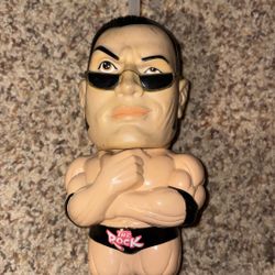 WWF THE ROCK SOUVENIR CUP STRAW