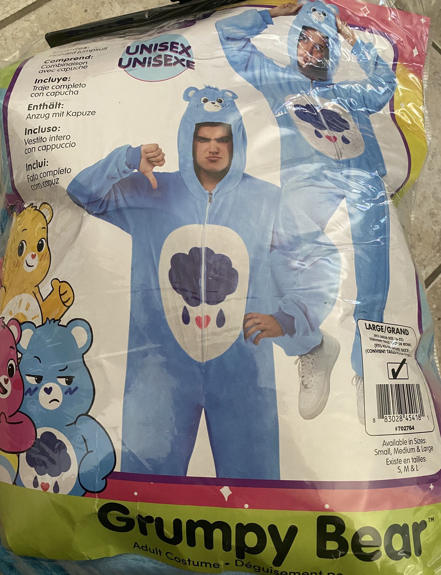 Grumpy Bear Care Bear Costume 