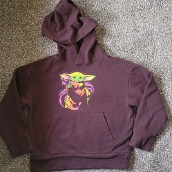 Star Wars Grogu Kids Hoodie Size Small