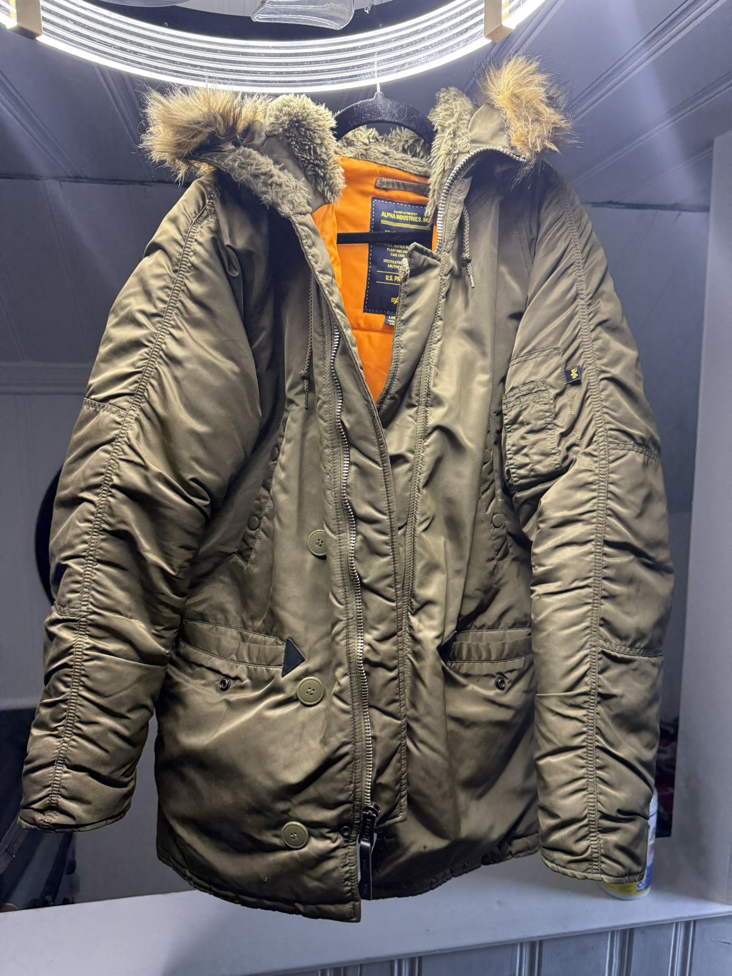 Alpha Industries snorkel parka