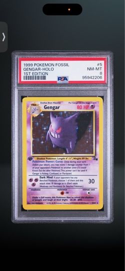 1st edition Gengar holo
