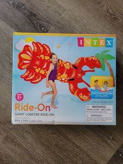 Inflatable Giant Lobster Pool Float