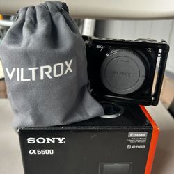 Sony A6600 With Viltrox lens 