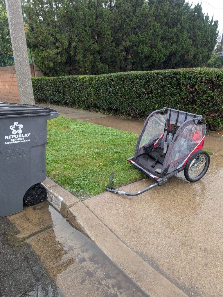 Free Trailer Bike Attachment For 2 Toddlers