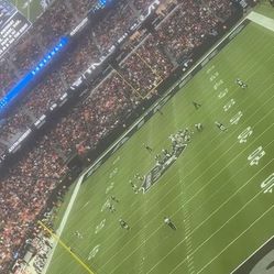 2 Tickets Monday Night Football Raiders Vs Cowboys 