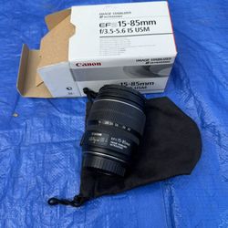 Canon EF-S 15-85mm f/3.5-5.6 IS USM From JAPAN