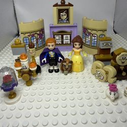 Lego Disney Beast Prince Adam Princess And Bell minifigure 41067 Please See Pics