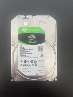 2TB Seagate Hard Drive