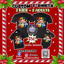 Cocomelon Birthday Shirts / Playeras Para Fiestas 