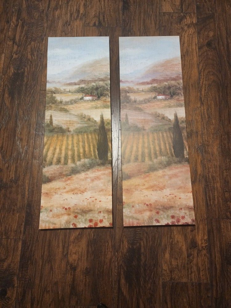 A Set Of Two Wall Pictures
