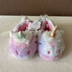 Girls Unicorn Slippers