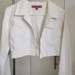 White girls Jean Jacket