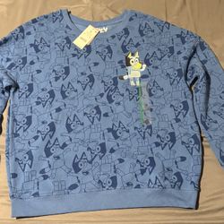Bluey Crewneck Sweater Medium