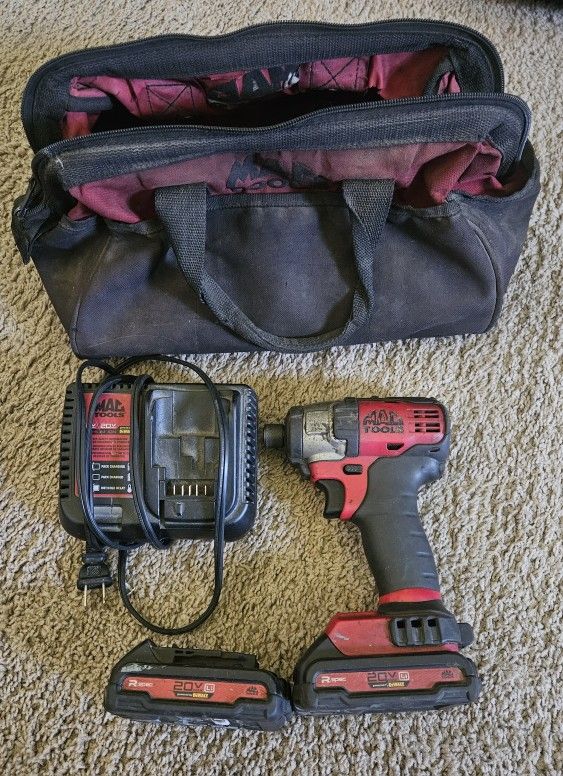 Dewalt Mac 20v 1/4 3 Speed Impact Gun