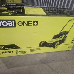 13" 18v Ryobi Lawnmower