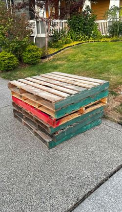 **“FREE - 15 Wood Pallets, Pickup Only”**