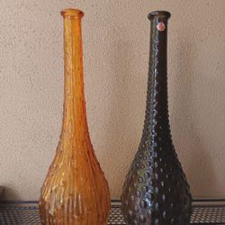 Mid Century EMPOLI glass Vases