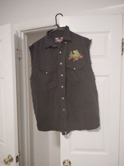 Harley Davidson event button up shirt xL