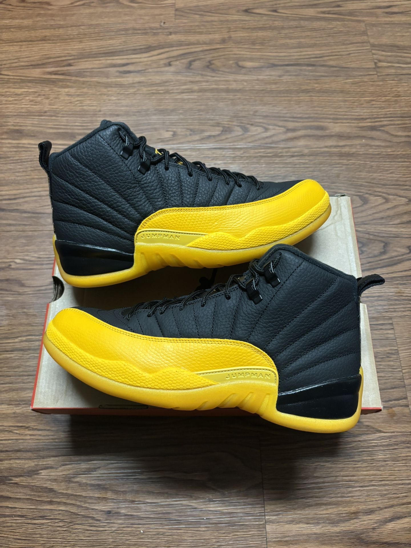jordan 12 university gold size 10